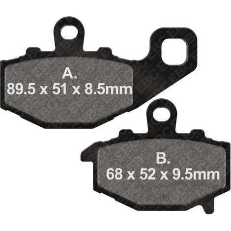 Pastiglie freno EBC FA192V (set da 2)