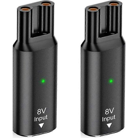Adaptateur de charge/convertisseur de charge 8 V HQ850 Type-C pour rasoir électrique One Blade QP2530 QP2630 (1/4)