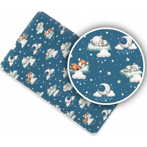 Drap en coton POUR berceau 160x80 motifs (1/5)