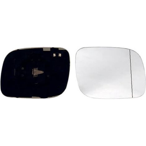Verre de rétroviseur droit chauffant convexe Volkswagen Touareg 1 phase 1 2002-2007