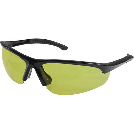 Sealey 9215 Zante Style Amber Lens Safety Glasses with Flexi Arms (1/2)