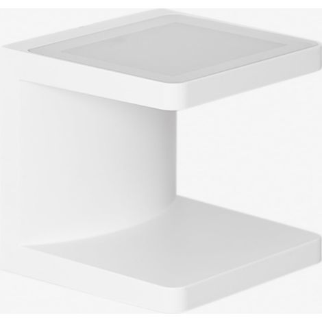 Applique murale LED pour extérieur en aluminium avec 2 points lumineux Virela SKLUM Blanc