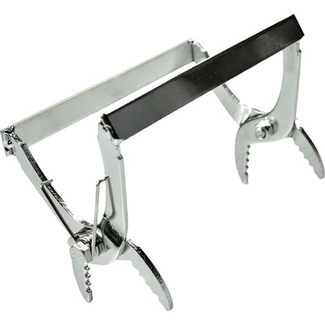 Outil Apicole Pince Levage Cadre Ruche Support Cadre Argenté Pince Extraction Manipulation Abeilles Inspection Récolte Miel (1/5)
