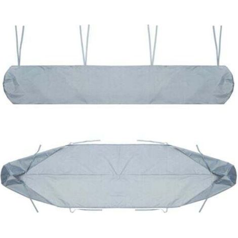4m Protective Bag for Awning (Grey), Dustproof Protective Cover for Patio Awning, Black Storage Cover for Yard and Garden
