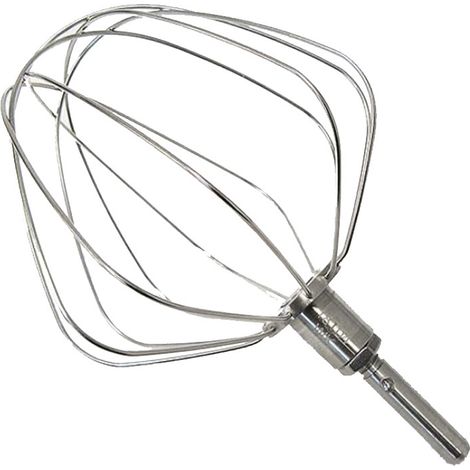 Ersatzteil - Schneebesen mit 9 Drähten aus Aluminium mit Sprengring und Kragen für Küchenmaschinen CHEF -  - KENWOOD