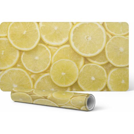 Tapis de protection universel pour matériel informatique, motif tranches d'agrumes, 120 x 60 cm (1/5)