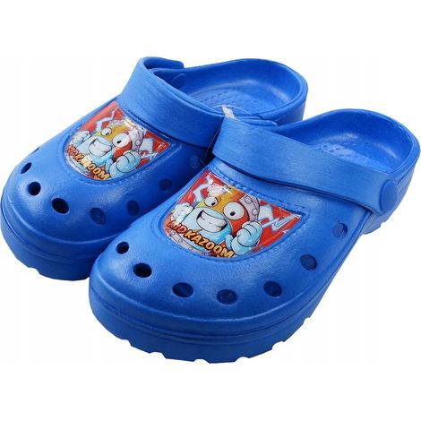 SUPER ZINGS GARTEN-FLIP-FLOPS, leicht und bequem, BLAU 24/25 D031B
