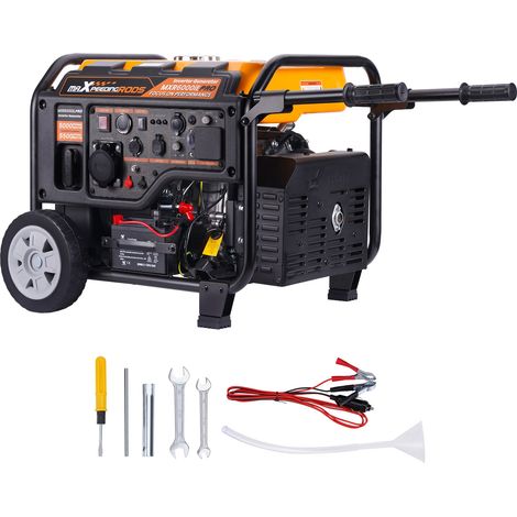 Petrol Inverter Generator Portable 5KW-5.5KW + ATS Interface 4-Stroke for Home RV Camping maXpeedingrods