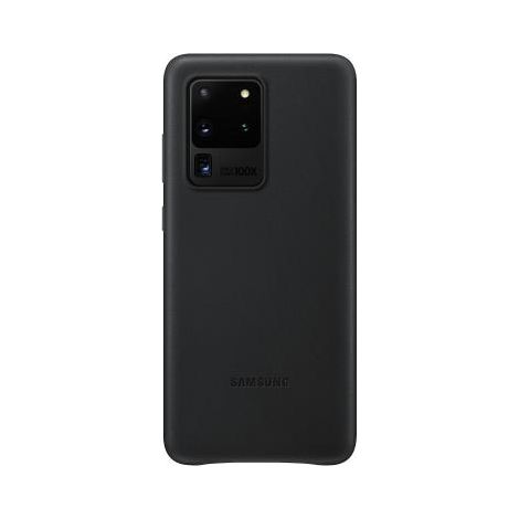 Custodia Leather Cover Samsung EF-VG988LBEGEU per Galaxy S20 Ultra SM-G988 Nero (1/3)