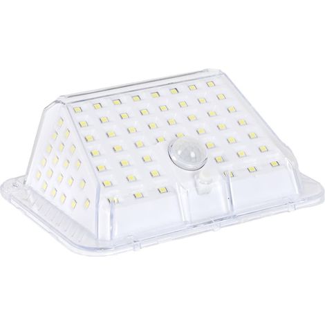Lampe LED dernière génération solaire détecteur de mouvements et de luminosité 90 Lumens (1/4)