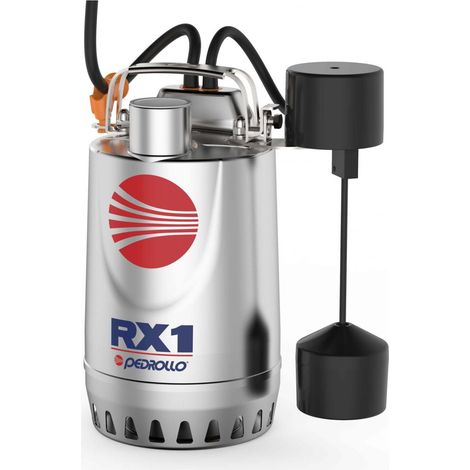 Pompe De Relevage Pedrollo Rx M1gm Eau De Pluie Flotteur Vertical Mono 6 M3/h 0.25 Kw (1/5)