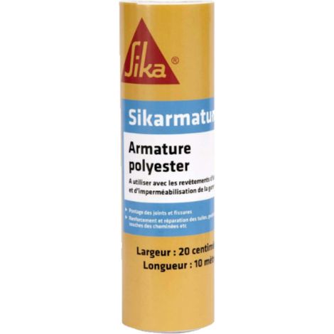 SIKA Sikarmature Fliesen und Fliesen Abdichtung Verstärkung - 0,20 mx 10 m