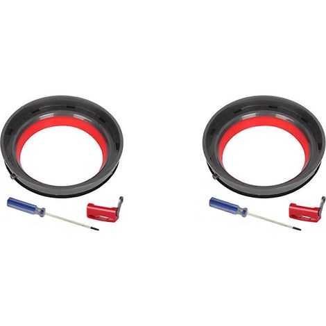 2 joints d'étanchéité de rechange pour bac à poussière d'aspirateur V11 V15 SV14 SV15 SV22 (1/5)
