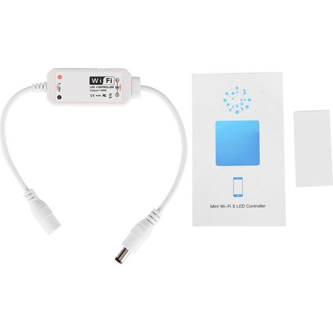 Contrôleur Wi-Fi pour ruban LED monochrome domestique, variateur vocal et musical avec télécommande (1/5)