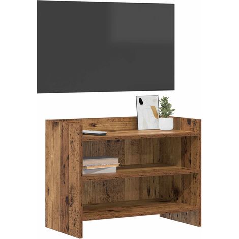 Mobile TV Armadietto TV Mobile Porta TV 60 x 33 x 47 cm Legno antico Legno ingegnerizzato (1/5)