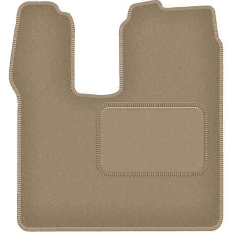Fahrermatte aus Samt für: MAN TGL / TGM Lkw (ab 2005) beige
