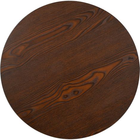 Maison Exclusive - Tavolo da Bistrot Marrone Scuro 50 cm in MDF