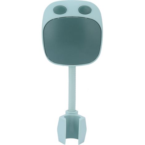 Support de pommeau de douche réglable à 360 degrés, sans perçage, accessoires de douche pour salle de bain d'enfants (vert) (1/5)