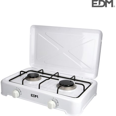 [PRODOTTO USATO] Cucina a gas smaltata 2 fuochi 46x30x12cm edm