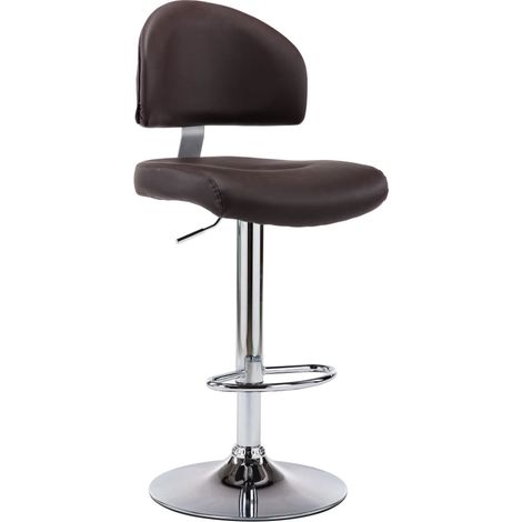 Barhocker Braun Kunstleder