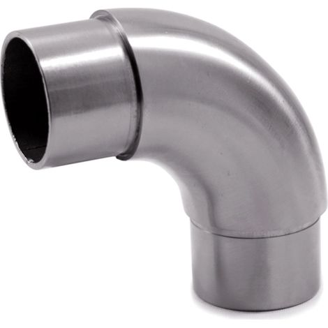 raccordo 90 gradi per corrimano in acciaio inox