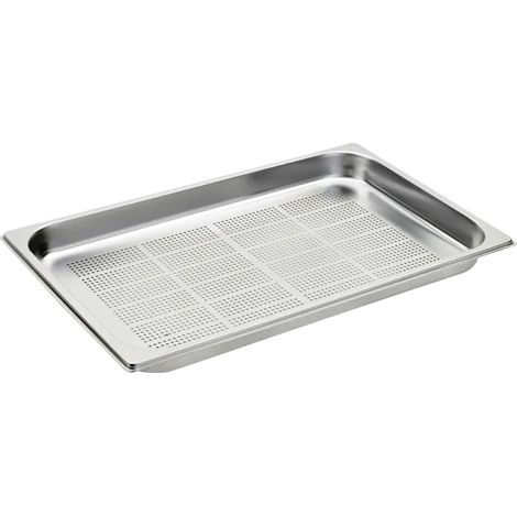 Bac gastronorme perforé GN 1/1 - 40 en inox REDFOX - GND 1/1-40 - REDFOX