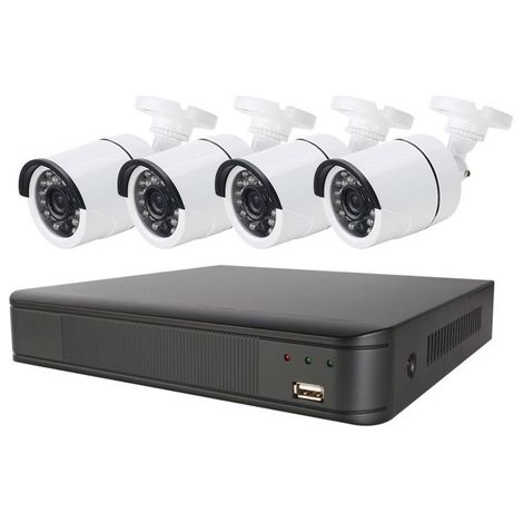 KIT CCTV 4 CAMARAS + DVR ENERGEEKS EG-CCTV001PLUS