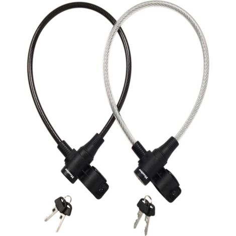 MASTER LOCK - CAVO IN ACCIAIO CON SUPPORTO UNIVERSALE - 59 CM x 8 MM