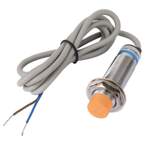 Pair Capteur de Proximité Inductif Laiton Nickelé LJ18A3-8-J/EZ, Détection 8mm, Commute AC (1/5)