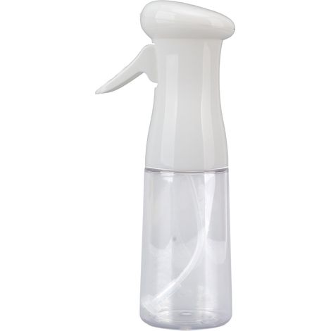 Flacon pulvérisateur d'huile 200ML - Vaporisateur de cuisine portable pour friteuse à air, salade, cuisson et grill - Design ergonomique, couleur blanche