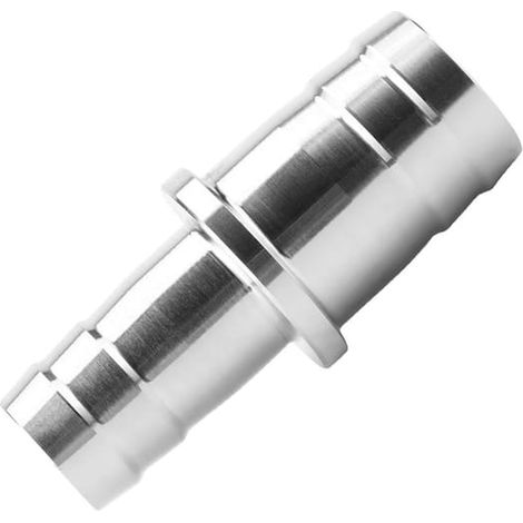 Raccordo per tubo flessibile per acquario in acciaio inox, diametro variabile 3-4 punti, compatibile con filtri per pesci. (1/4)