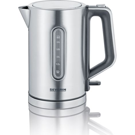 Severin WK 3402 Hervidor eléctrico 1,7 litros plateado (1/5)