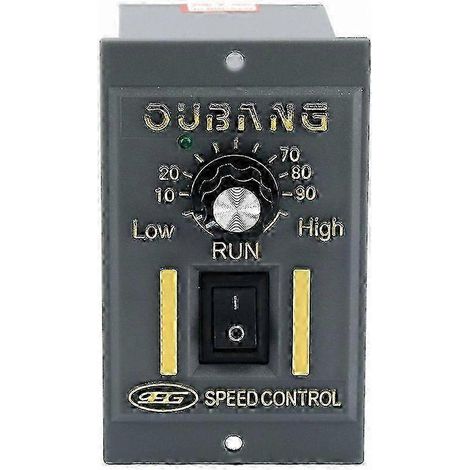Interrupteur de commande de vitesse pour moteur à courant alternatif avec connecteur à 6 broches, rotation bidirectionnelle, puissance nominale 120 W (1/5)