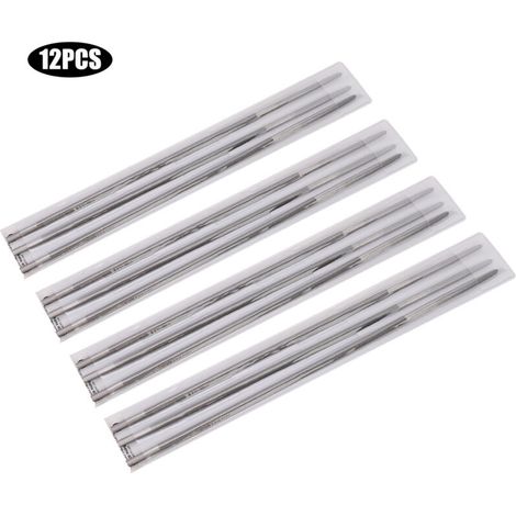 12 Pièces Lime à Chaîne de Tronçonneuse Rond 4mm 5/32 Pouces - KZQ