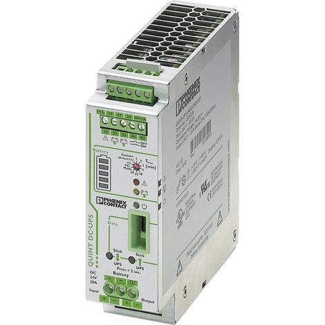 Phoenix Contact QUINT-UPS/ 24DC/ 24DC/20 UPS da guida DIN (1/2)