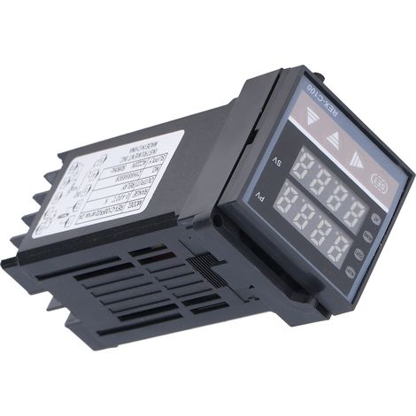 Régulateur de température PID Thermostat numérique intelligent de type K REXC100FK02MxAN DA AC220V (1/5)