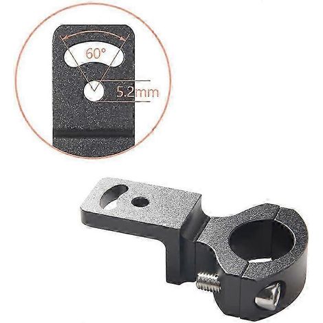 Support de phare universel pour moto (22 mm, 25 mm, 7/8 pouce), fixation par tube, pour style Cafer Racer ou Chopper, TG82P20211224222 (1/4)
