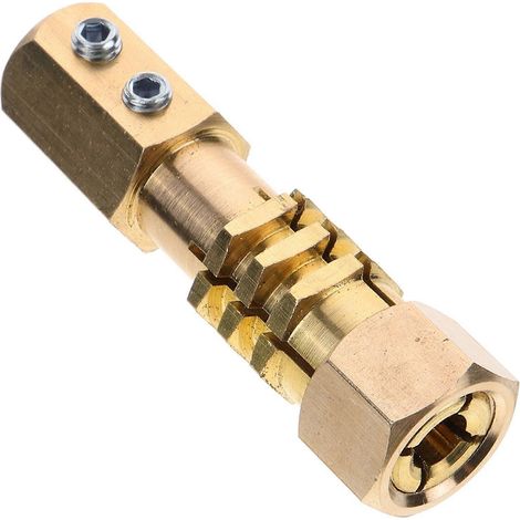 Adaptateur en cuivre pour tête de verrouillage de soudeuse par points automobile, pièce de rechange pour machine de réparation de carrosserie. (1/5)