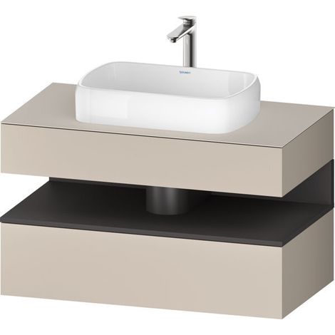 Duravit Collection One Konsolenwaschtischunterbau, 1 Auszug, 1 (1/2)