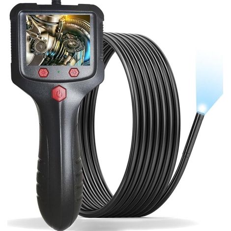 Endoscope Industriel, Caméra Endoscopique 5.5mm, Caméra d'inspection Endoscope Canalisation 1080P HD étanche IP67 ,Câble Semi-Rigide (5M)-LIAIKI (1/5)