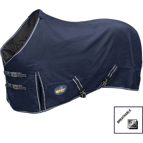 155 cm, Blu: Couverture anti-goutte et respirante Winner box avec taie d'oreiller intérieure (1/2)