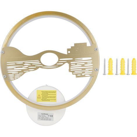 Kreative LED-Wandleuchte, elegante Beleuchtung für Flur, Schlafzimmer, Wohnzimmer, 85–265 V Wechselstrom (1/5)