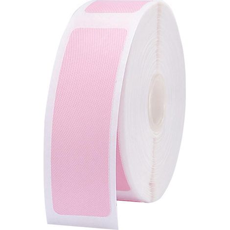 160 étiquettes thermiques autocollantes pour imprimante d'étiquettes thermiques-4.00X1.20X0.01CM-Pink