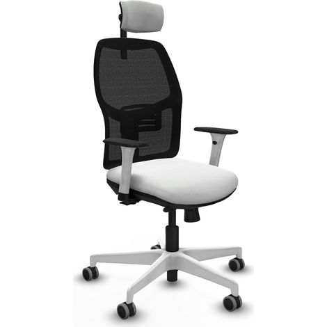 Silla de oficina piqueras y crespo Alfera blanco talla grande (1/2)
