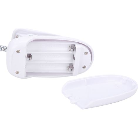 Lampe de bureau à pince rotative à 360° avec 28 LED haute luminosité pour la lecture et la protection des yeux (1/5)