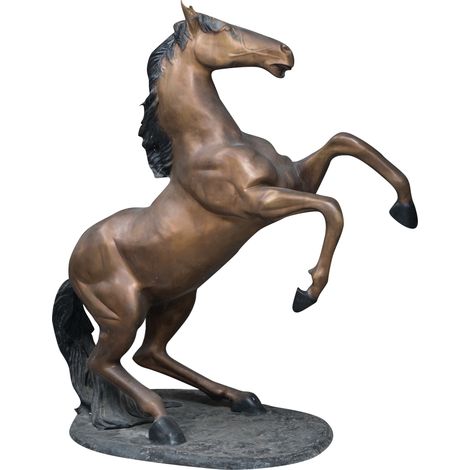 Caballo fundido de bronce L125xPR62xH154 cm (1/5)