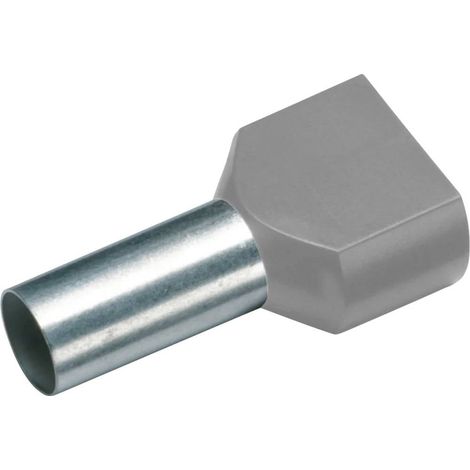 Cimco 187721 Embout double d'extrémité de câble 1 mm² partiellement isolé rouge 100 pc(s)