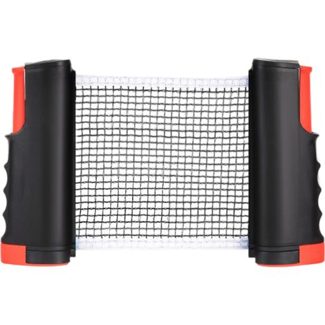 Filet de ping-pong rétractable avec support, parfait pour une table de ping-pong，