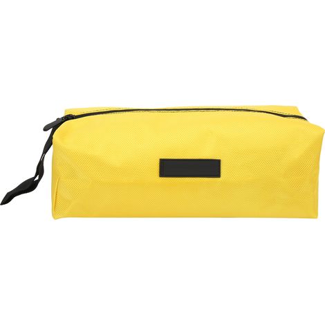 Sac à outils en tissu Oxford épais, électricien multifonctionnel, Portable, étanche, emballage jaune (1/5)