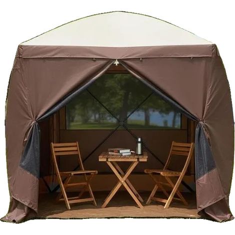 Tente Gazebo, Parois Amovibles, Moustiquaire, MULTI (1/2)
